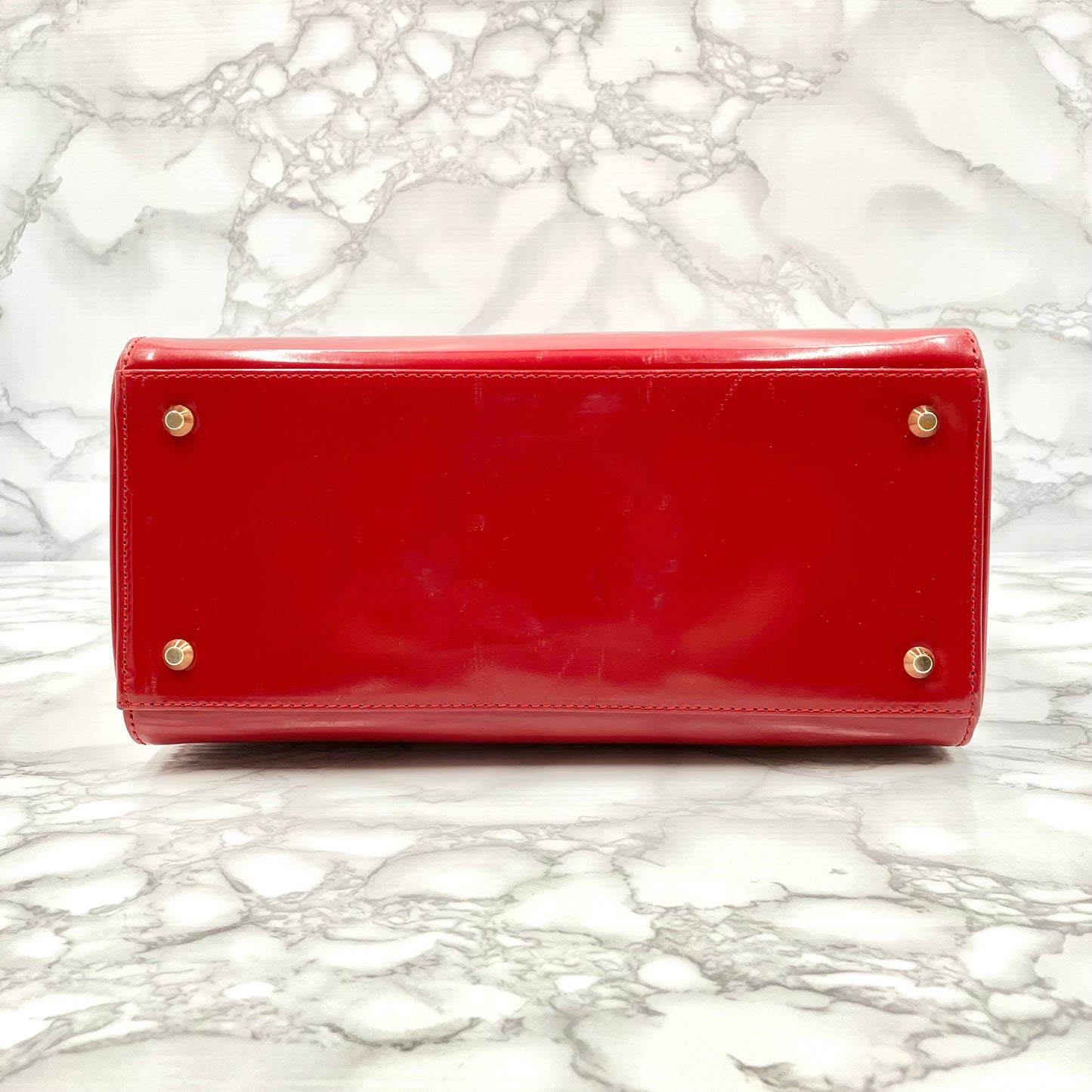 Christian Dior 2way Lady Dior patent leather