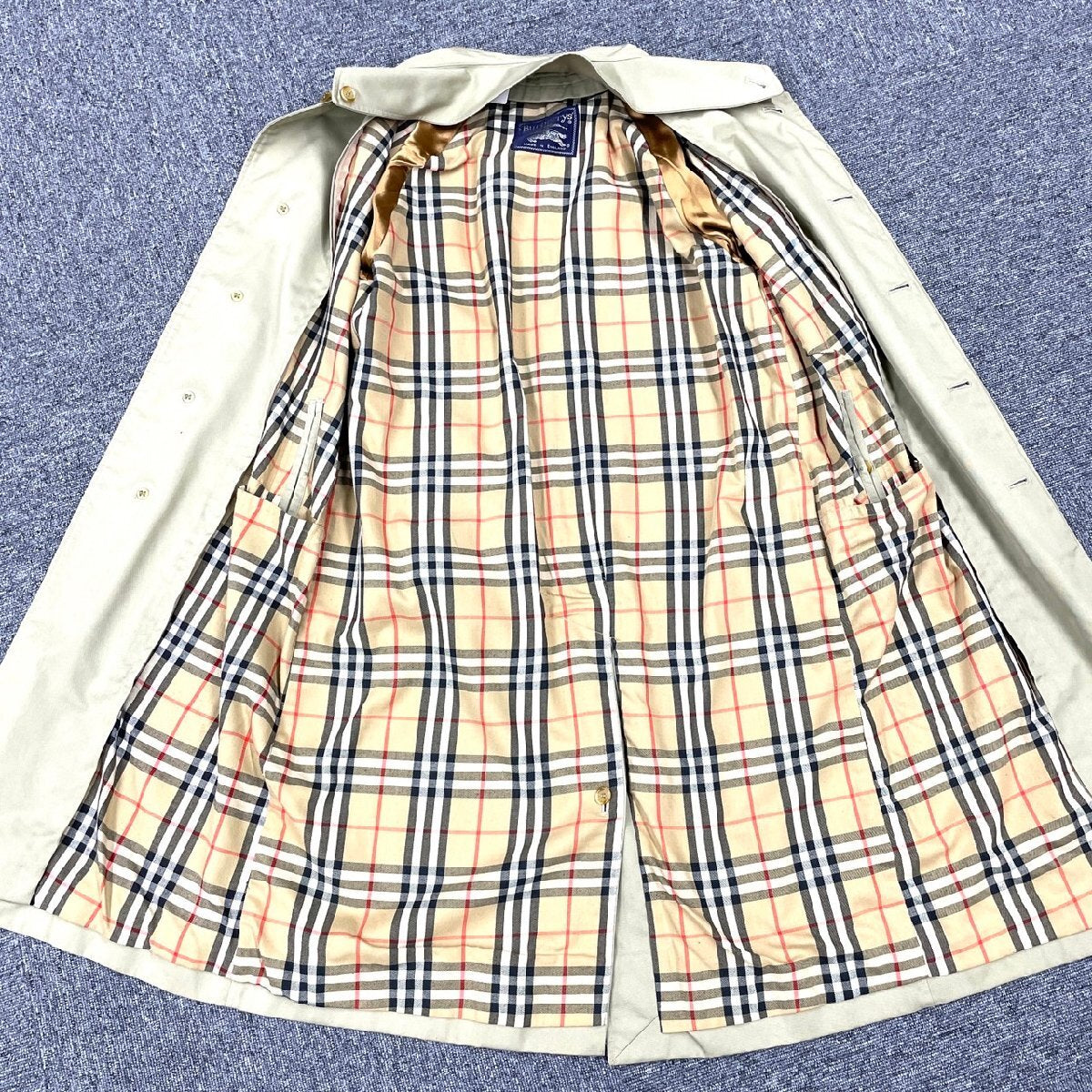 BURBERRYS Trench Coat Beige Long Coat Size L