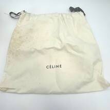 CELINE Luggage Nano Shopper Yellow