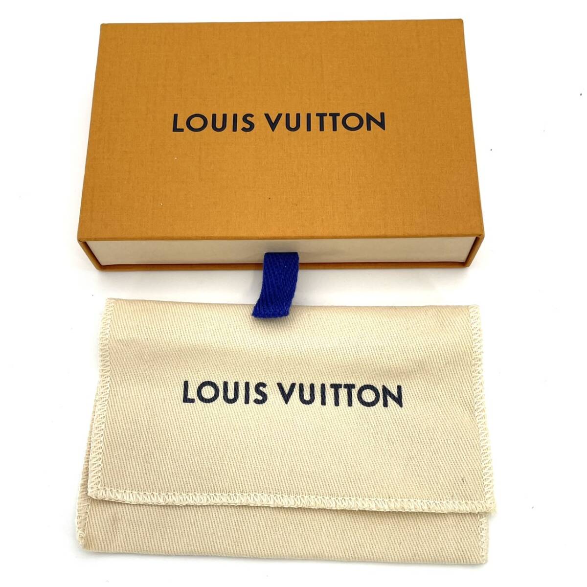 LOUIS VUITTON Gold Silver Hardware Key Holder