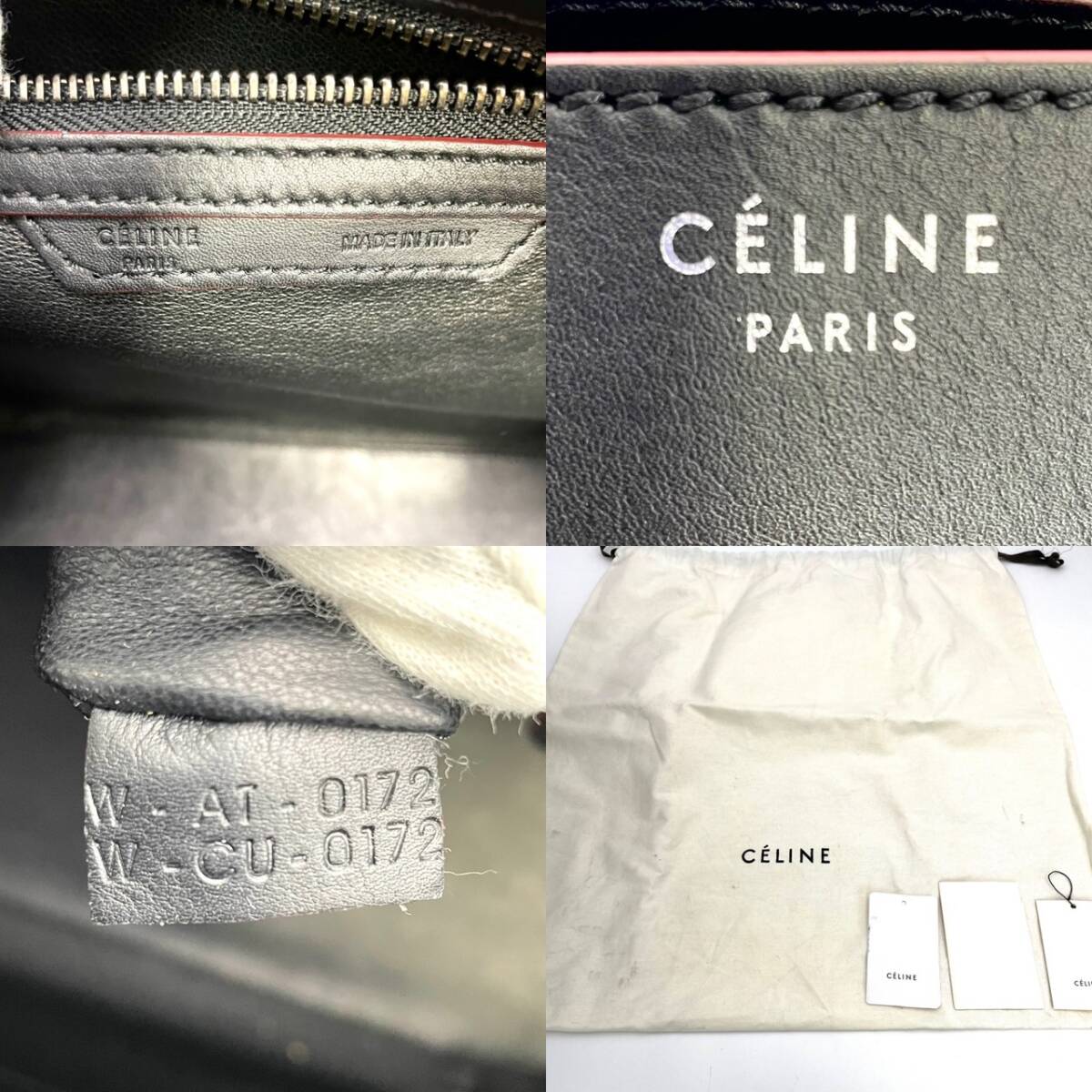 CELINE Luggage Mini Shopper Black