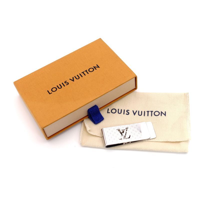 LOUIS VUITTON Bill Clip Champs Elysees Silver
