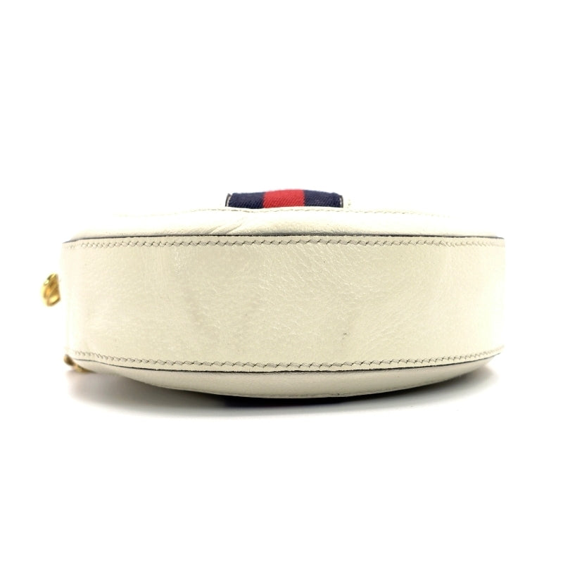 GUCCI Ophidia Chain Shoulder Bag Gold Metal Fittings