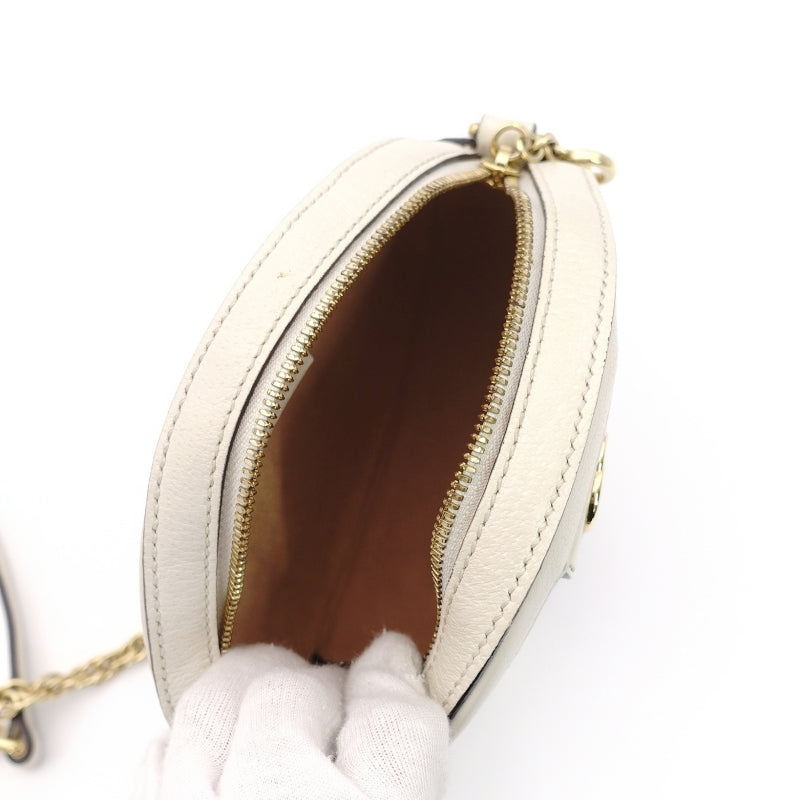GUCCI Ophidia Chain Shoulder Bag Gold Metal Fittings