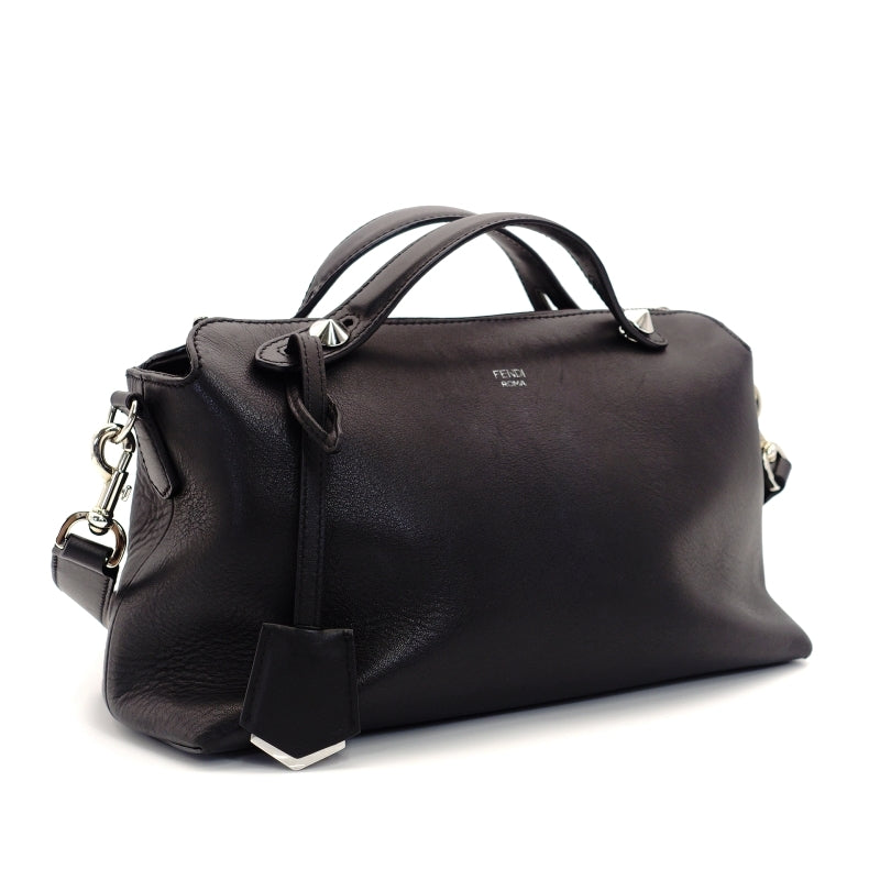 FENDI By the way 2 Way Black Medium Leather