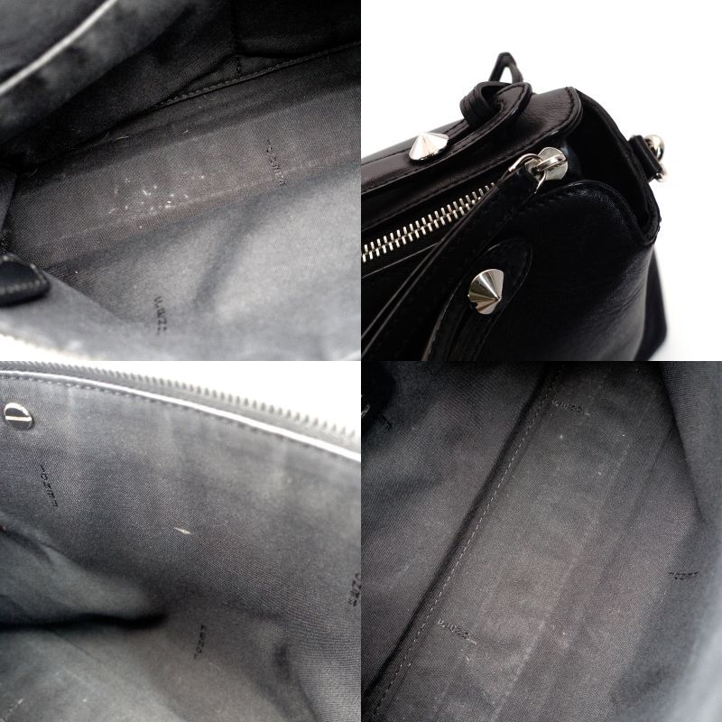 FENDI By the way 2 Way Black Medium Leather