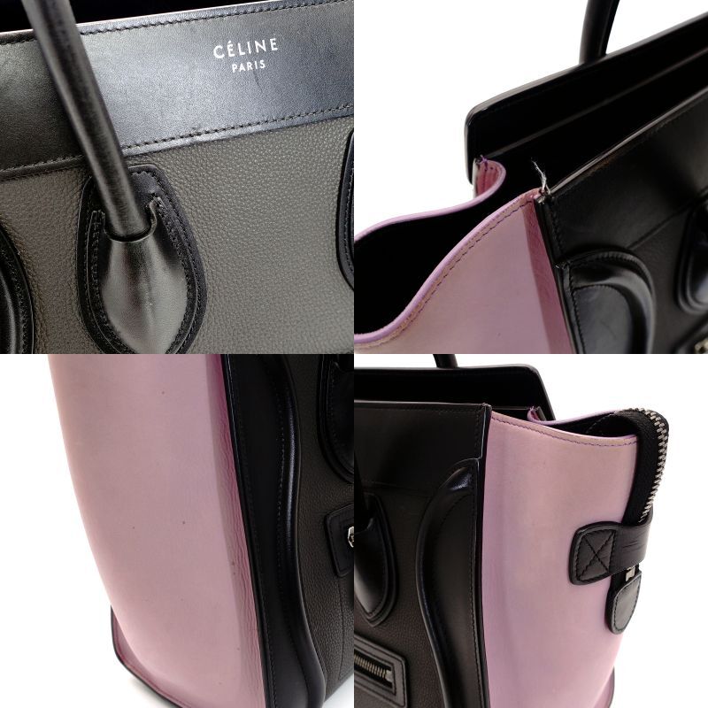 CELINE LUGGAGE MICRO SHOPPER Handbag
