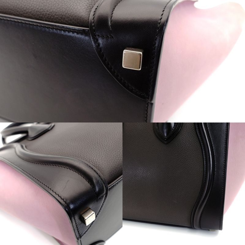CELINE LUGGAGE MICRO SHOPPER Handbag
