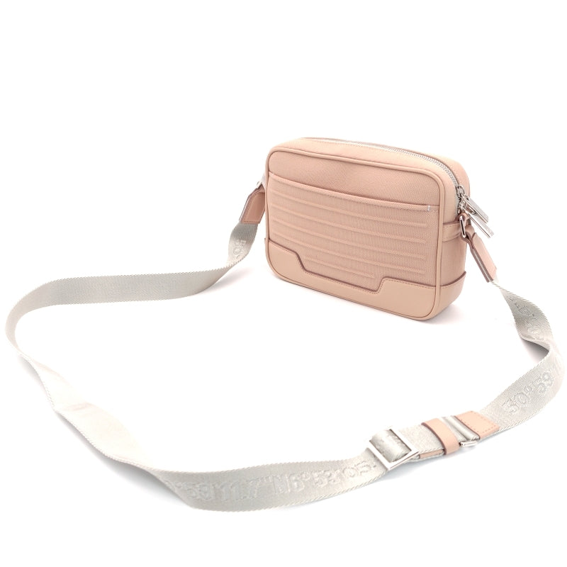 RIMOWA Messenger Shoulder Bag Pink Canvas Leather