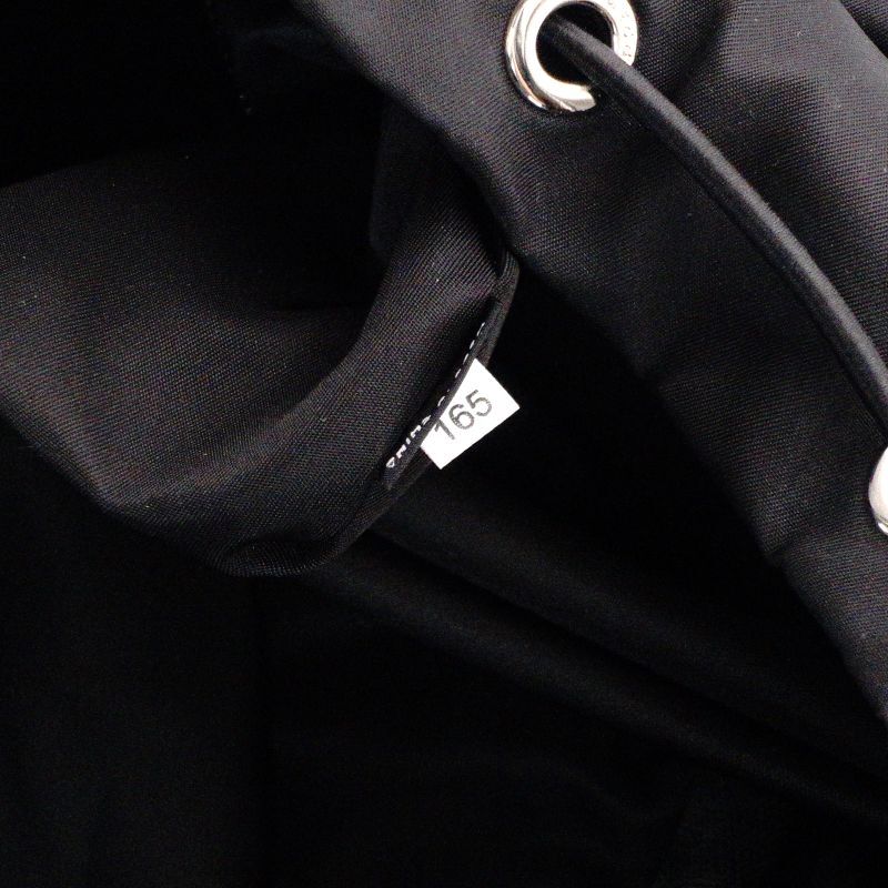 PRADA Nylon Backpack Black Silver Hardware