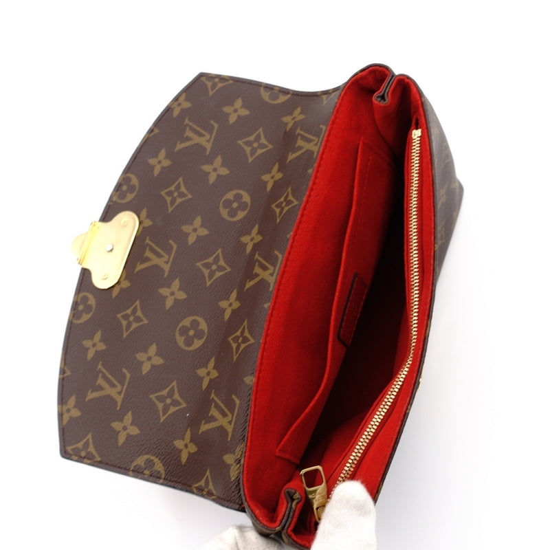 LOUIS VUITTON Monogram Samplisse Sly M43713 PVC Leather Red 7-3-608