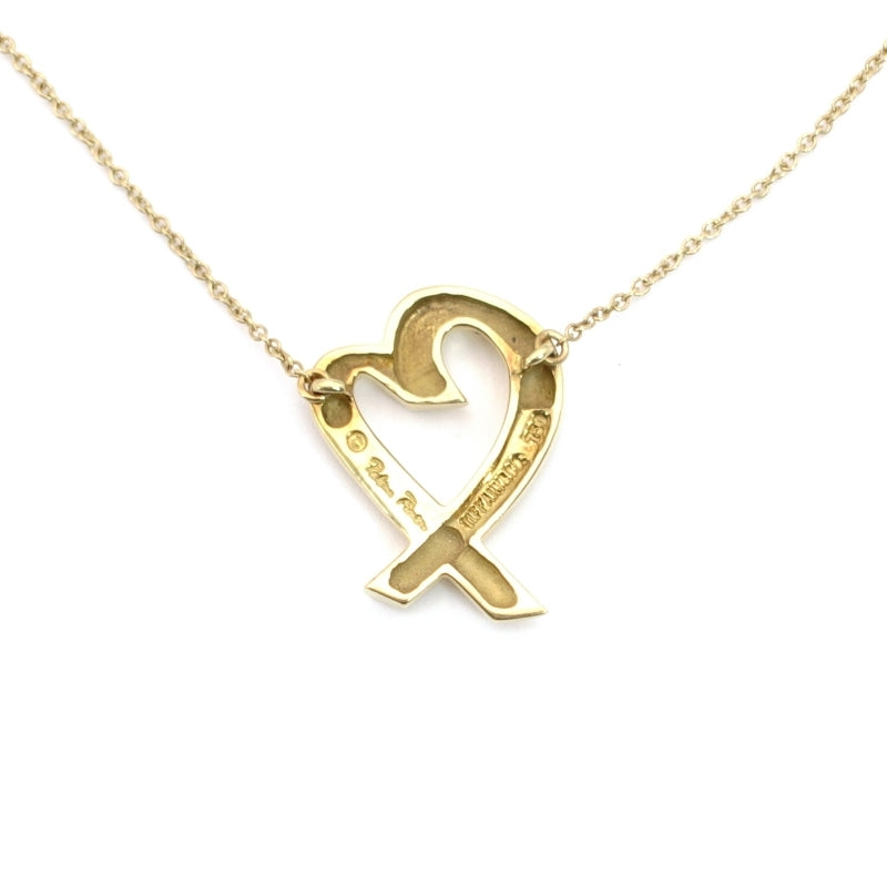 Tiffany & Co. Necklace Loving Heart K18 750 (YG) Approx. 5.3 G Gold