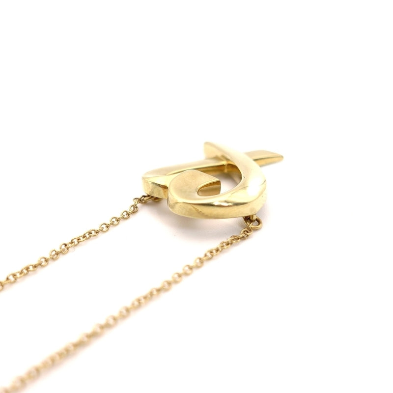 Tiffany & Co. Necklace Loving Heart K18 750 (YG) Approx. 5.3 G Gold