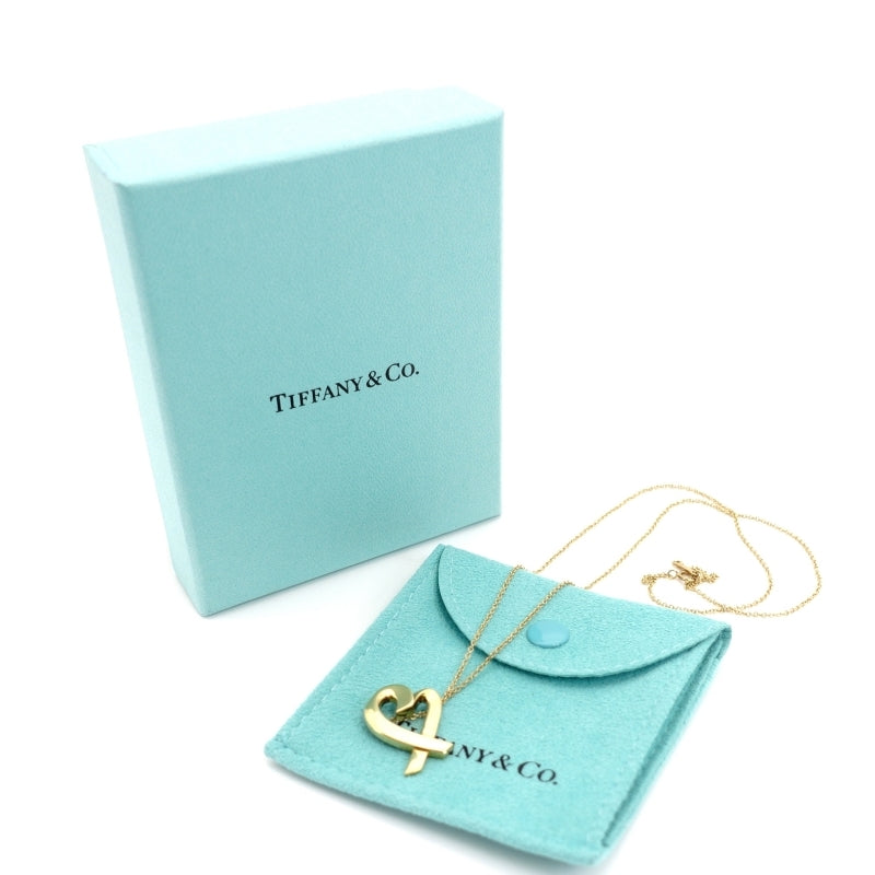 Tiffany & Co. Necklace Loving Heart K18 750 (YG) Approx. 5.3 G Gold