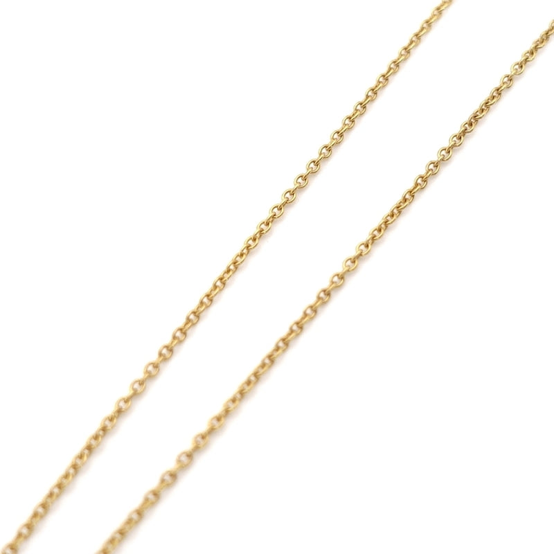 Tiffany & Co. Necklace Open Heart K18 2.9g Gold