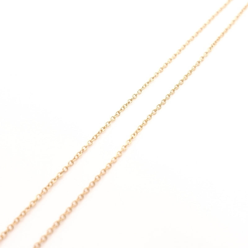 Tiffany & Co. Necklace Mini Open Heart K18 750 Approx. 1.6g Gold