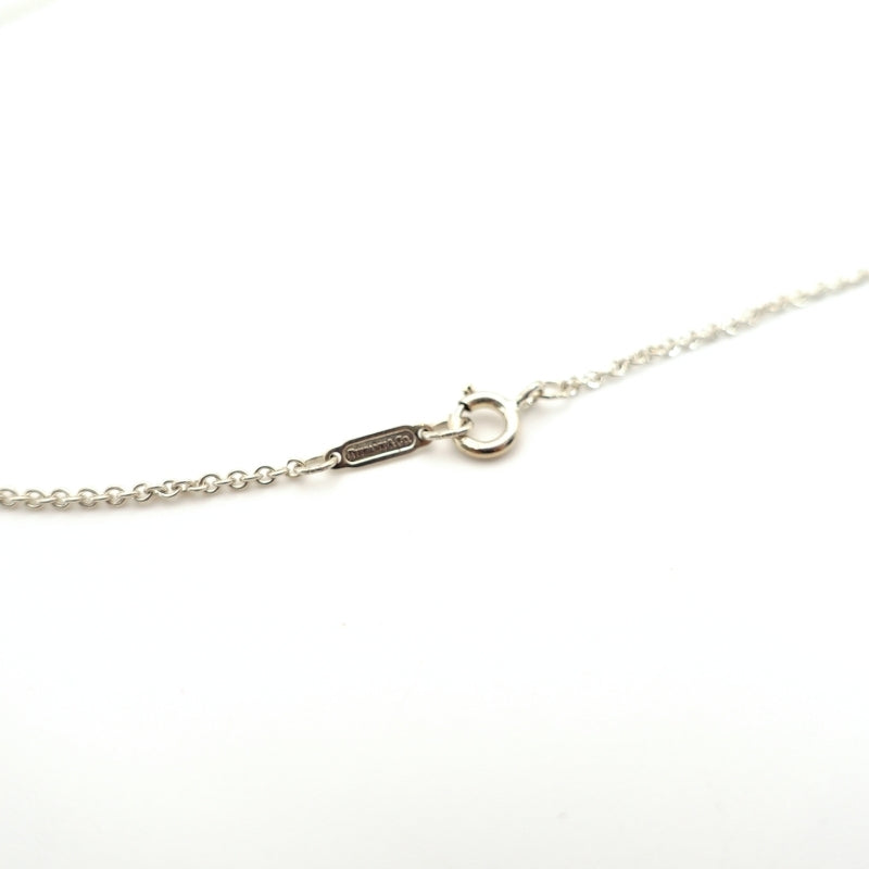Tiffany & Co. Cloth Necklace K18 Silver 925 Approximately 8g
