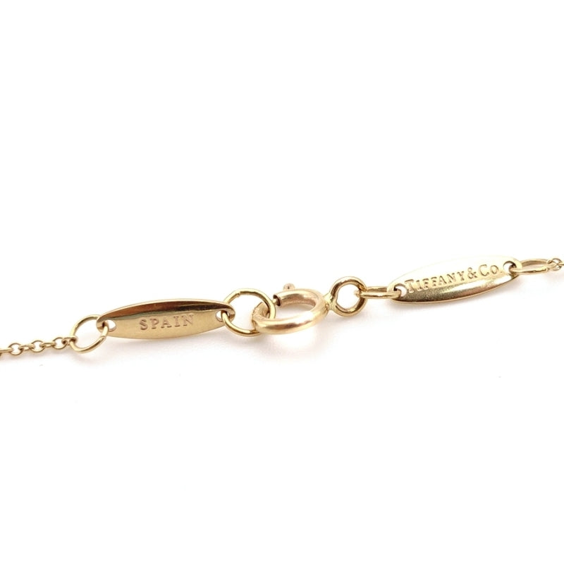 Tiffany & Co. Necklace Mini Open Heart K18 Au750 Approx. 1.6g Gold