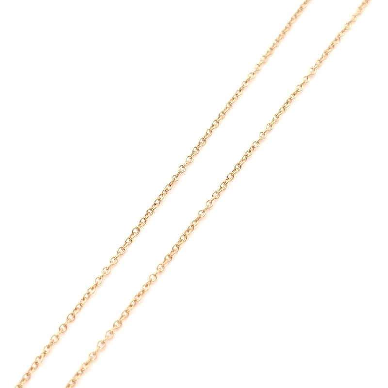 Tiffany & Co. Necklace Mini Open Heart K18 Au750 Approx. 1.6g Gold