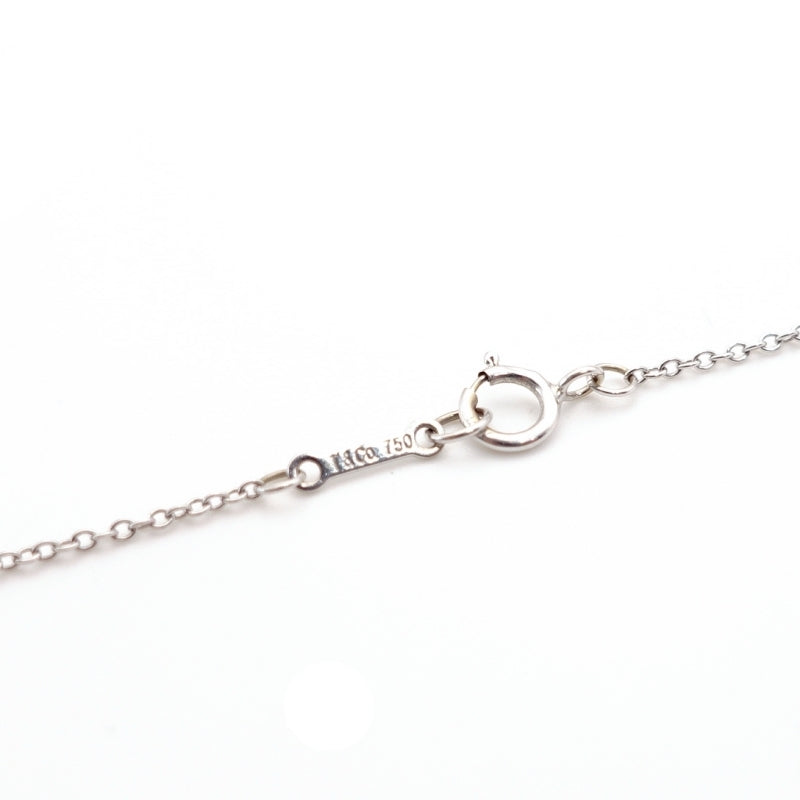 Tiffany & Co. Necklace Loving Heart Diamond K18 750 (WG) Approx. 3.2g