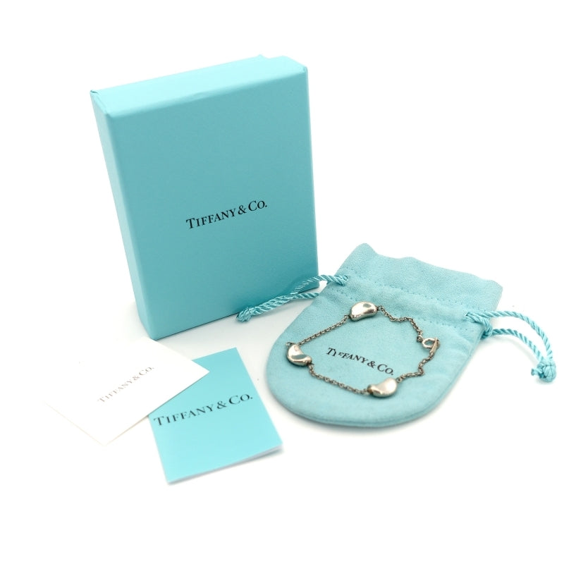Tiffany & Co. Beans Bracelet Silver 925 Approximately 7g