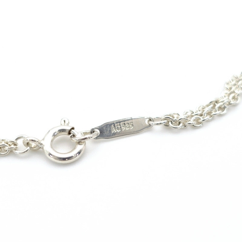 Tiffany & Co. Bracelet Circle Tiffany Blue Coated Bangle Sterling Silver 925 7-6-629