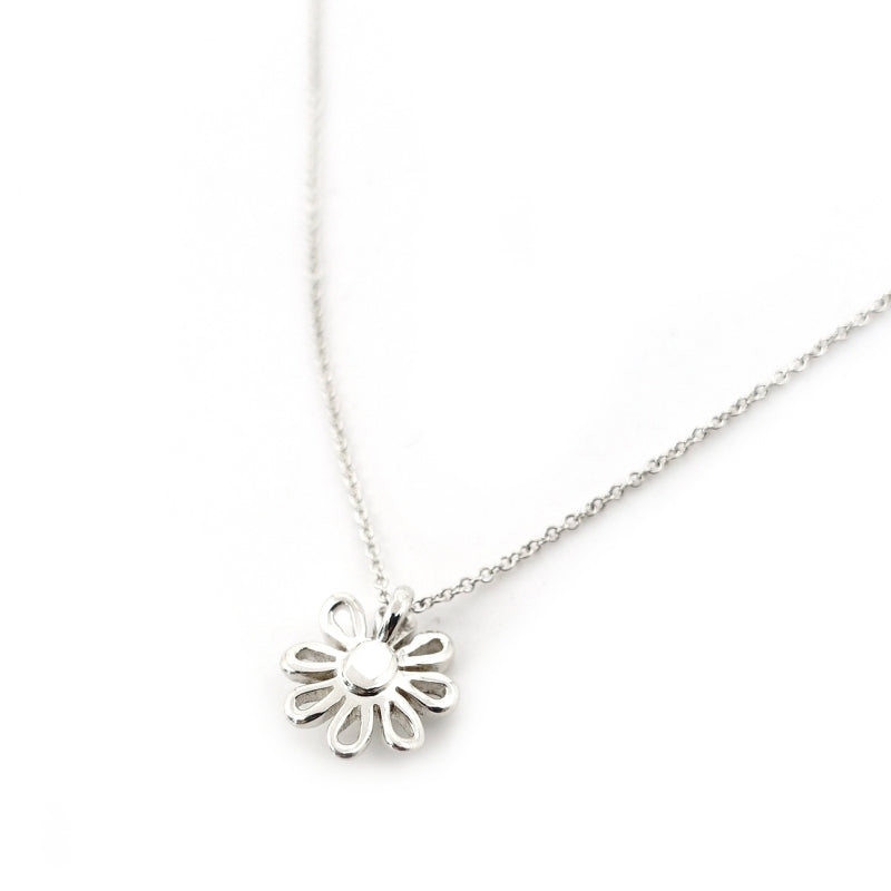 Tiffany & Co. Daisy fluffy Paroma Necklace Picasso Silver 925 K18 Approximately 3g