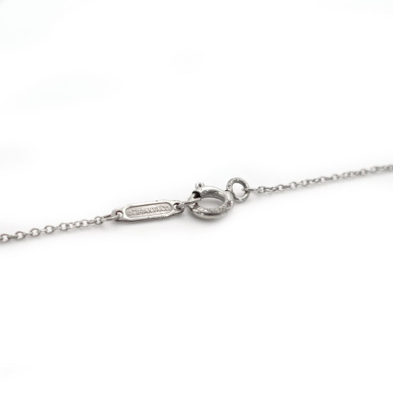 Tiffany&Co. Inter Locking Necklace Silver 925 Approximately 4g