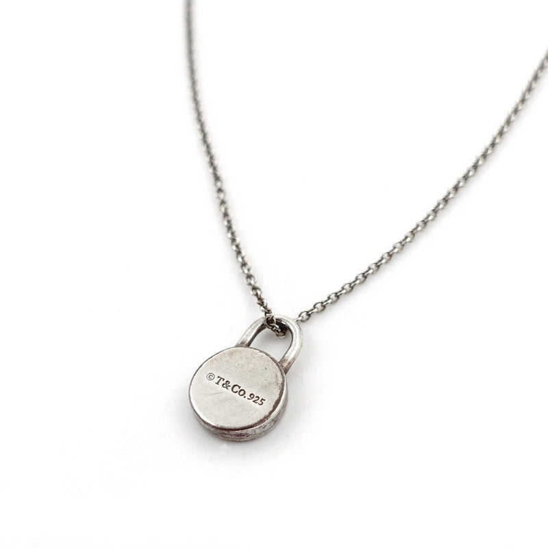 Tiffany & Co. 1837 Necklace Silver 925 Silver 1P Diamond Approximately 3g