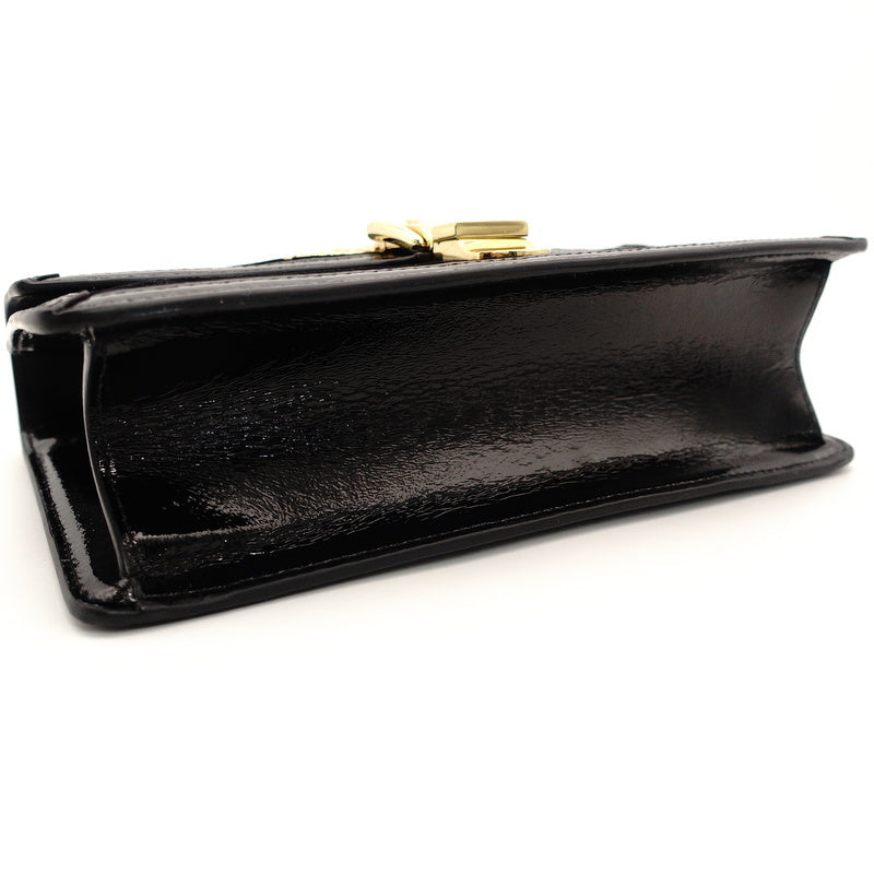 GUCCI Sylvie Shoulder Bag Velvet Leather
