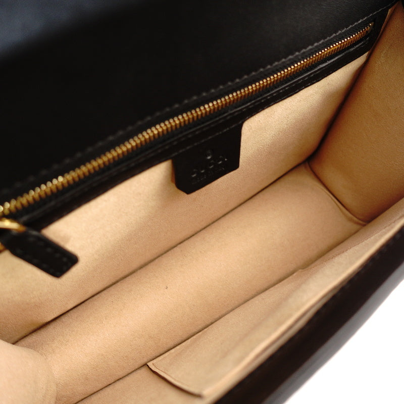 GUCCI Sylvie Shoulder Bag Velvet Leather