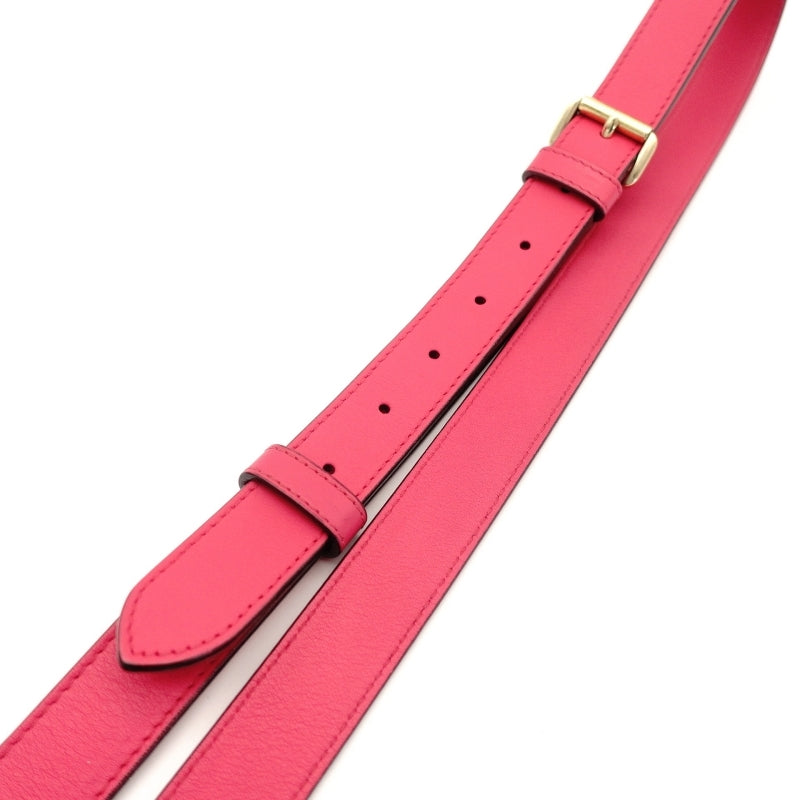 Christian Dior Diorissimo 2-way Style Bag Pink Gold Metal Fittings