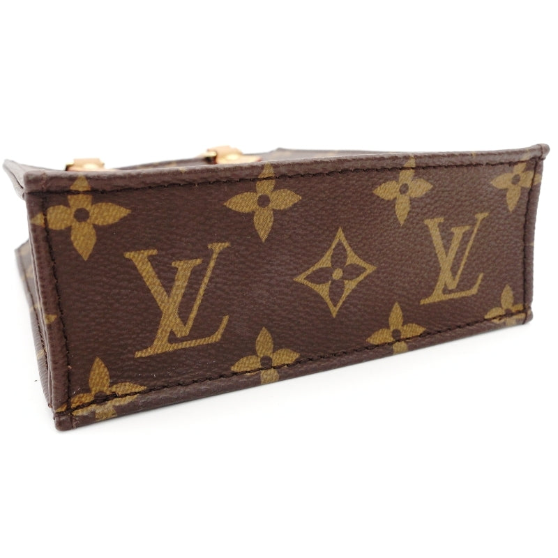 LOUIS VUITTON Petite Sac Plat Shoulder Bag Monogram 2-Way