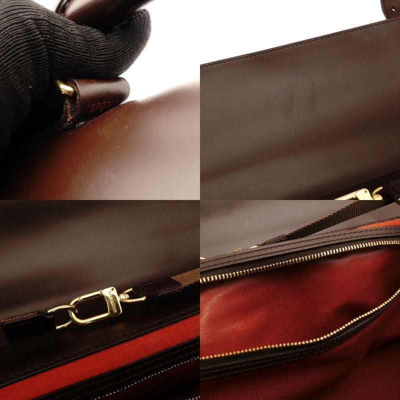 LOUIS VUITTON West End Business Bag Men's Damier 2-Way