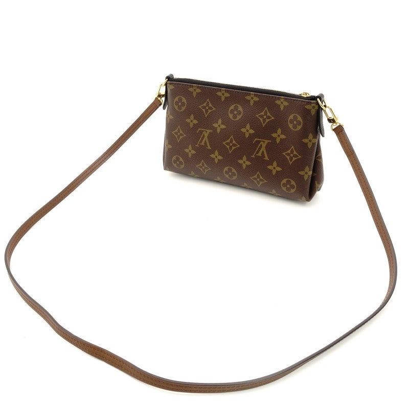 LOUIS VUITTON Monogram Pallas Clutch Shoulder Bag