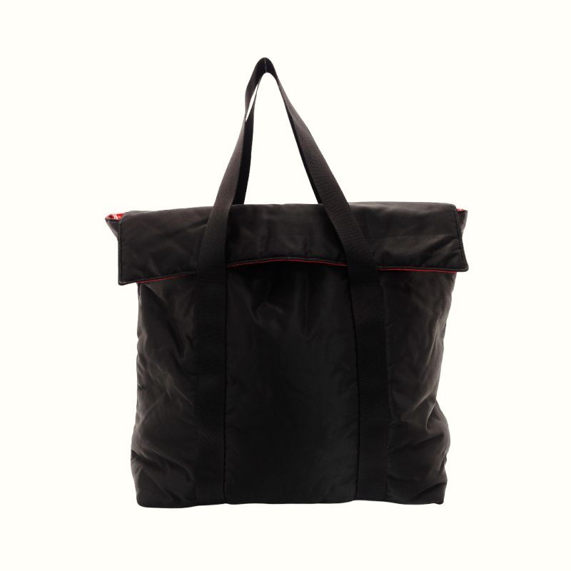 COMME DES GARÇONS Black Nylon Tote Bag