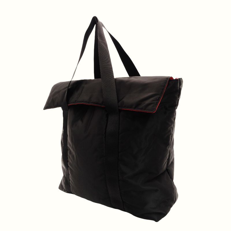 COMME DES GARÇONS Black Nylon Tote Bag