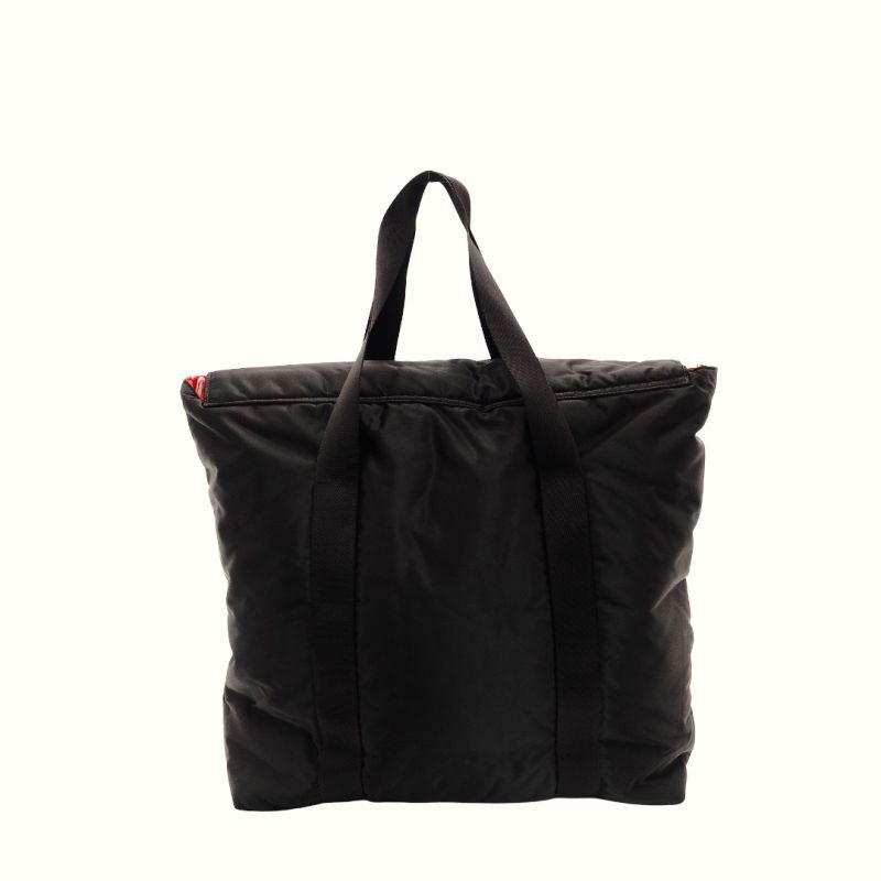 COMME DES GARÇONS Black Nylon Tote Bag