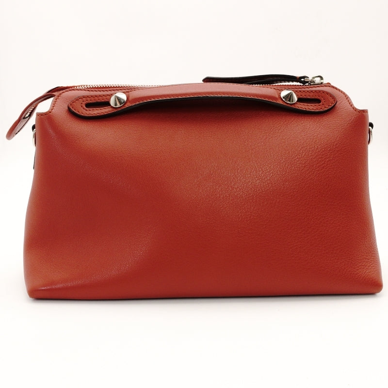 FENDI By the way 2 Way Red Medium Leather
