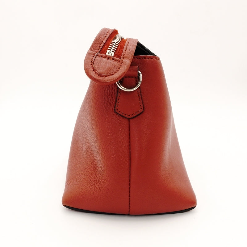 FENDI By the way 2 Way Red Medium Leather
