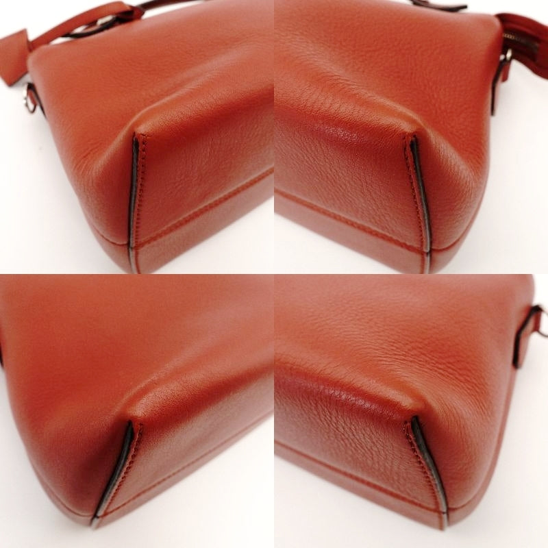 FENDI By the way 2 Way Red Medium Leather