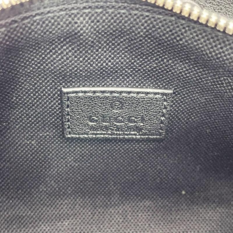 GUCCI Blondie Mini Shoulder Bag, Black Leather