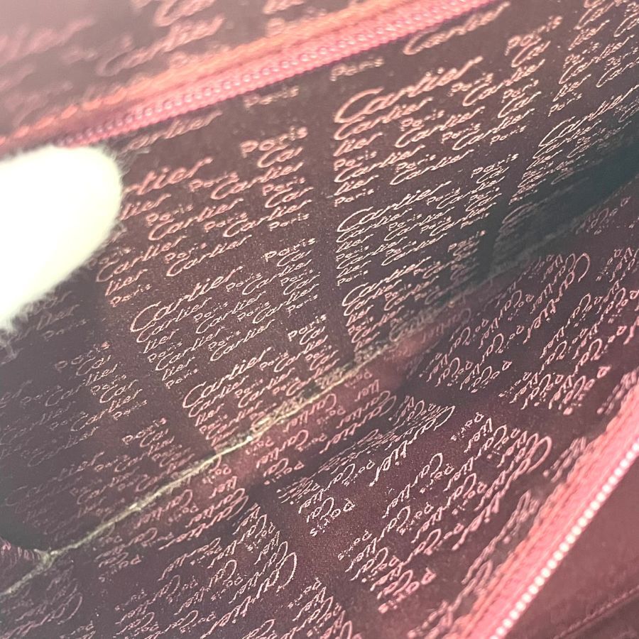 Cartier Mustline Bordeaux Vintage 2 Way Bag