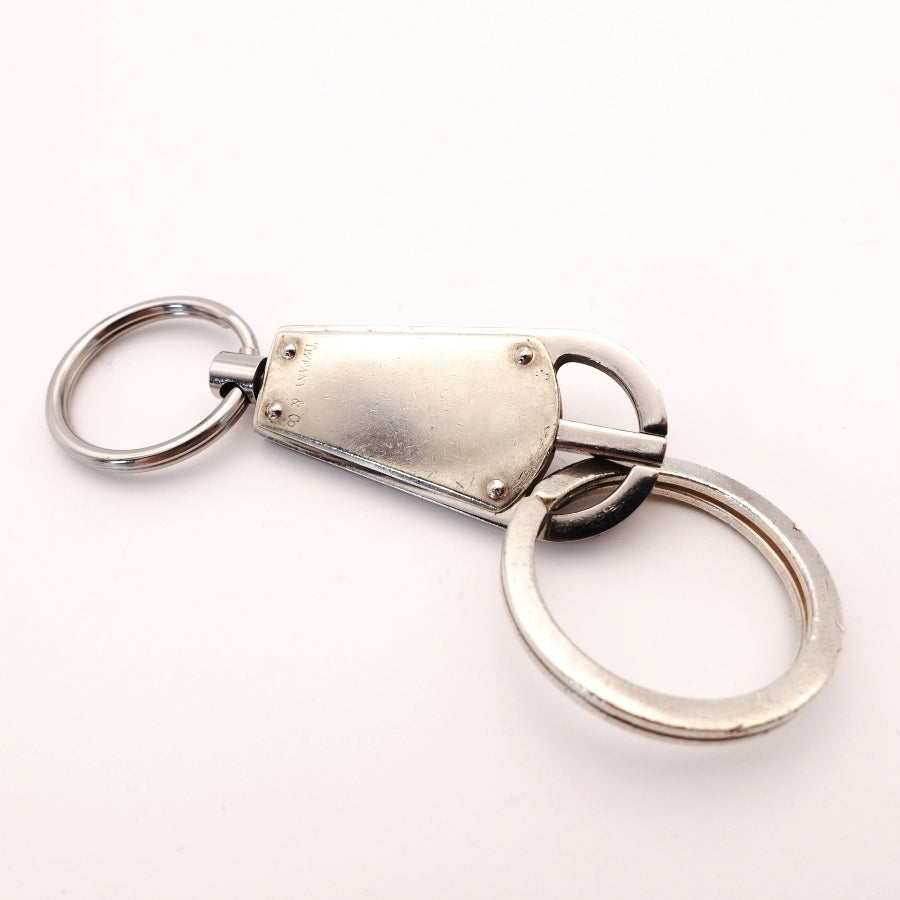 TIFFANY Bullet Key Holder Silver 925 Key Ring Charm