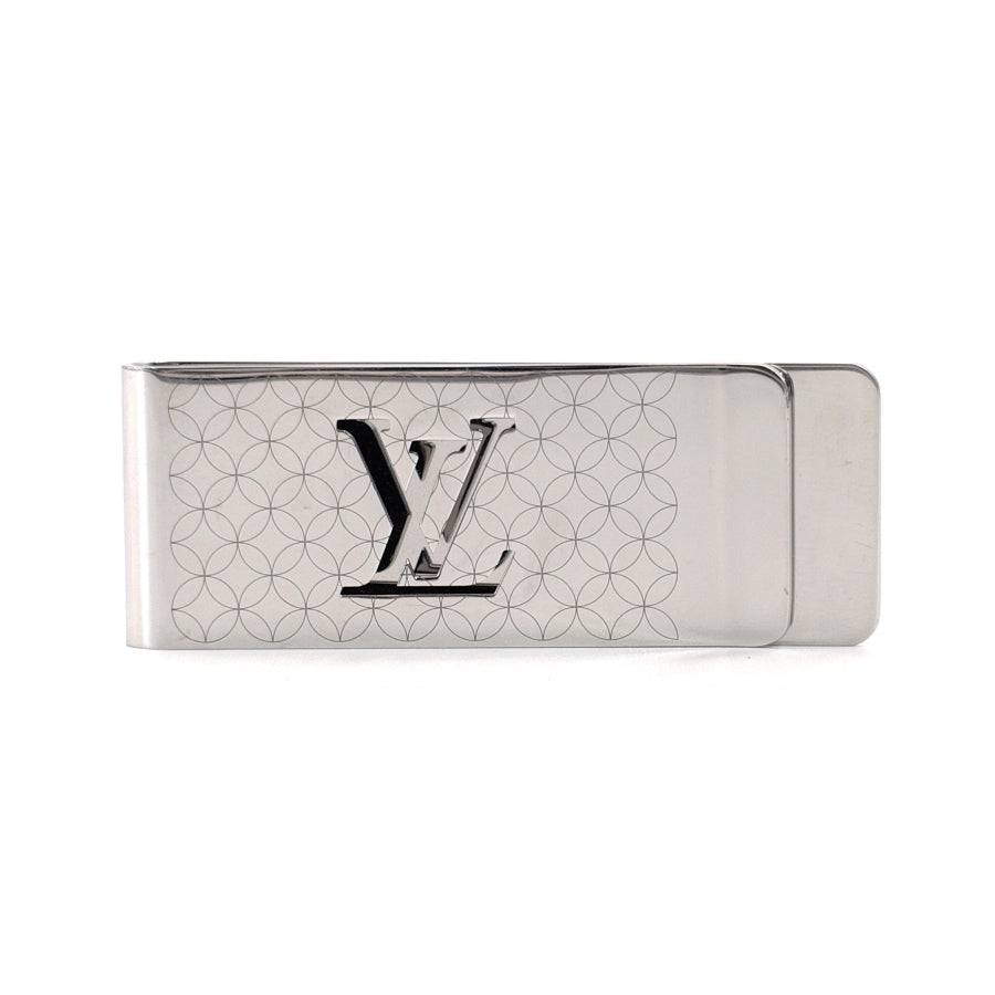 LOUIS VUITTON Bill Clip Champs Elysees Silver