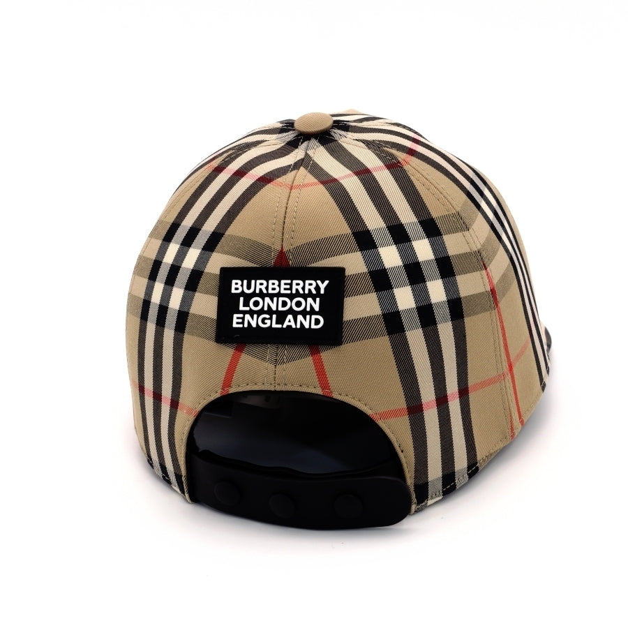 BURBERRY Cap Beige Canvas