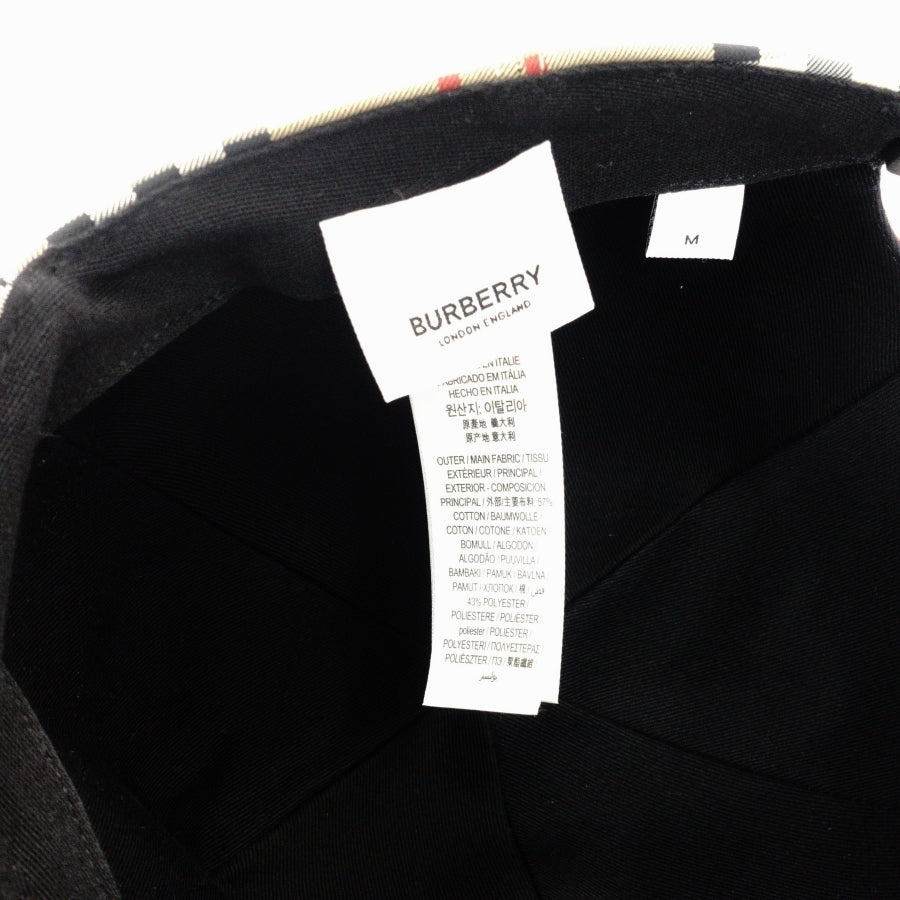 BURBERRY Cap Beige Canvas