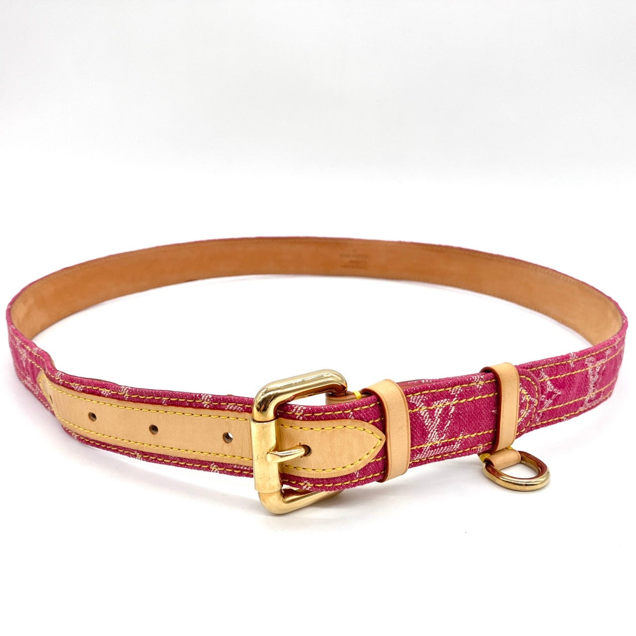 LOUIS VUITTON Denim Belt