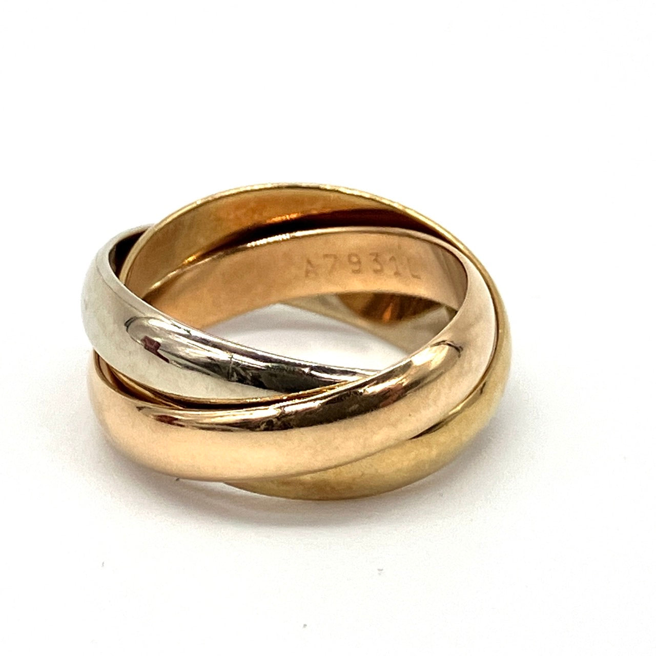 Cartier Trinity Ring K18 6.5g