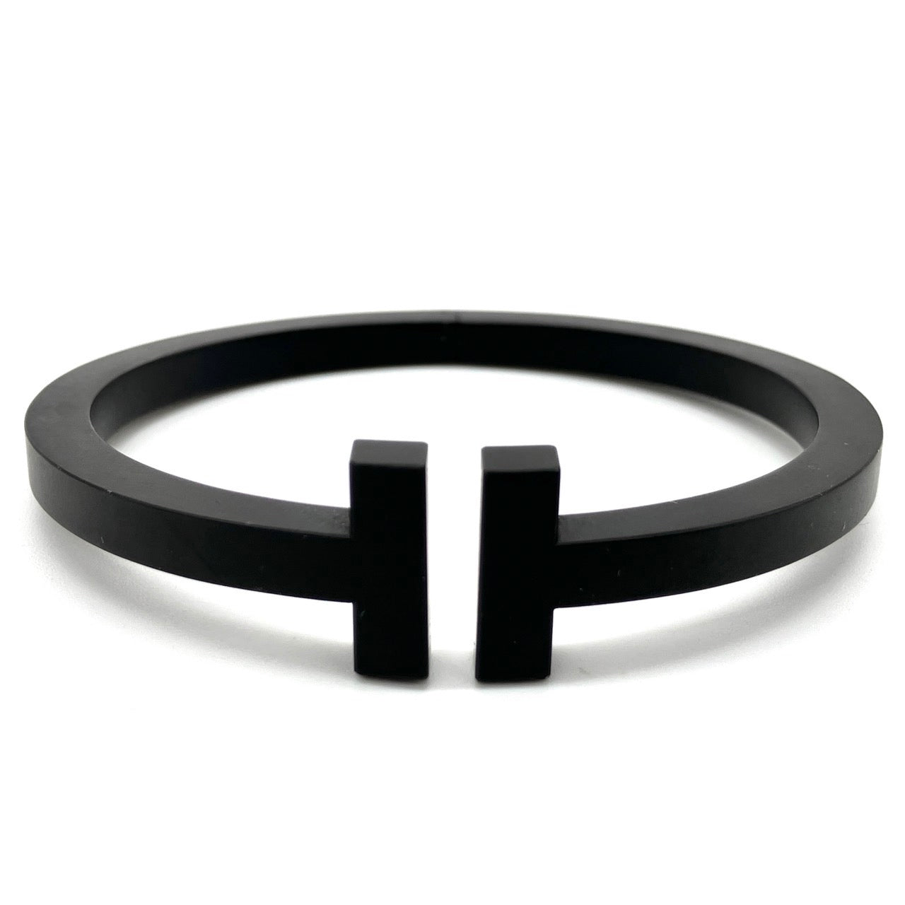 TIFFANY &Co. T Square Bangle SS Black
